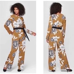 Who What Wear Floral Jumpsuit